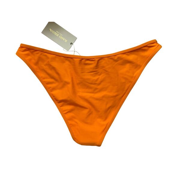 RAMY BROOK SIZE LARGE ISLA BIKINI SWIM BOTTOMS APRICOT ORANGE NEW - Picture 4 of 9